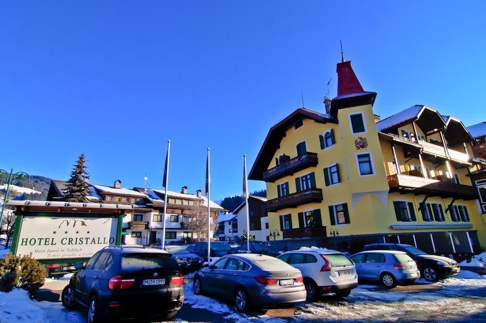 Hotel Cristallo Toblach Exteriör bild